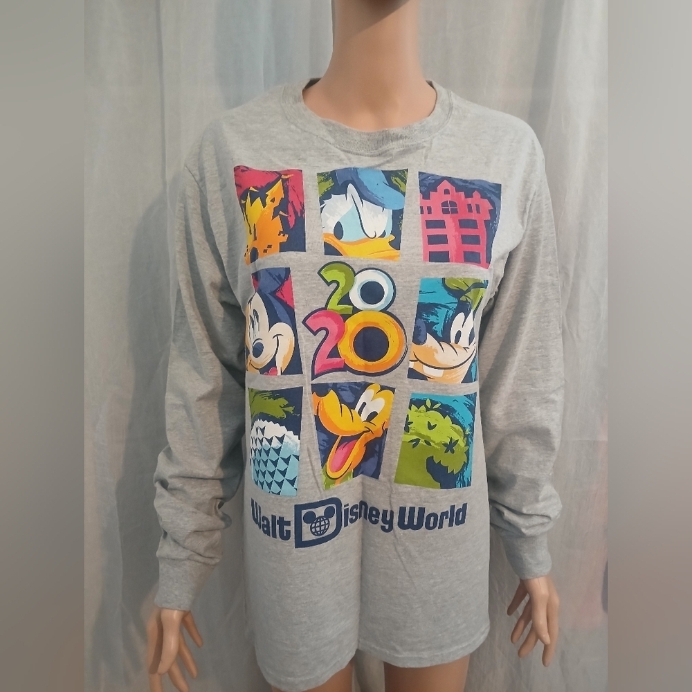 Walt Disney World Long Sleeve Mickey & Friends Graphic Tee - Picture 2 of 5